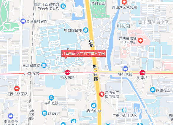 江西師范大學科學技術學院2023年地址在哪里
